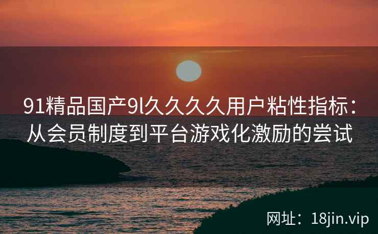 91精品国产9l久久久久用户粘性指标：从会员制度到平台游戏化激励的尝试